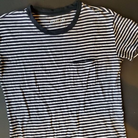 Everlane Striped T shirt Dress - Picture 3 of 8